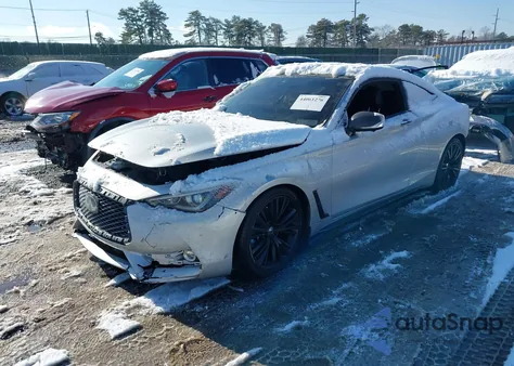 2017 Infiniti Q60 3.0T Premium из США, поврежденный, VIN JN1EV7EK9HM363141